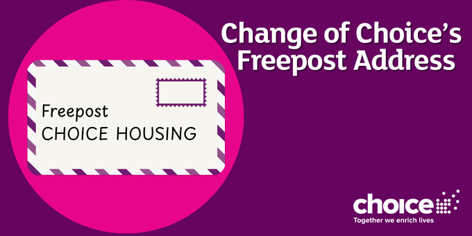 Change of Choice's Freepost Address
