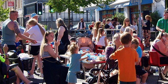 Local community basks in glow of successful Belfast street party
