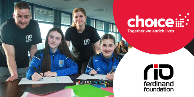 Choice Housing and Rio Ferdinand Foundation launch partnership in Ballymena