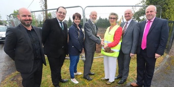 Construction work starts on 16-home development in Glenavy