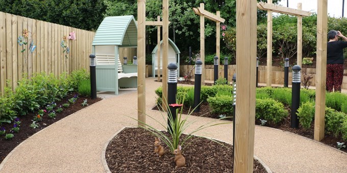 Choice and PCI open first ‘dementia-friendly garden’