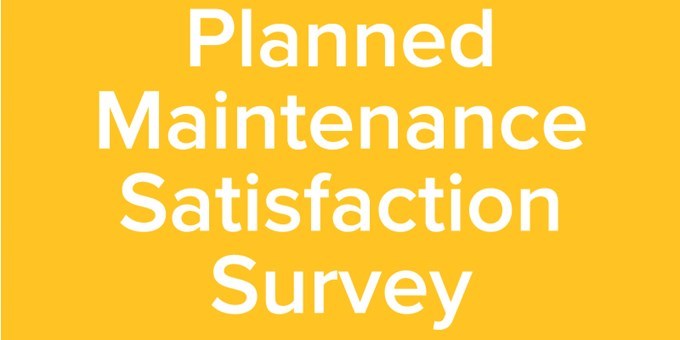 Planned Maintenance Satisfaction Survey Winners
