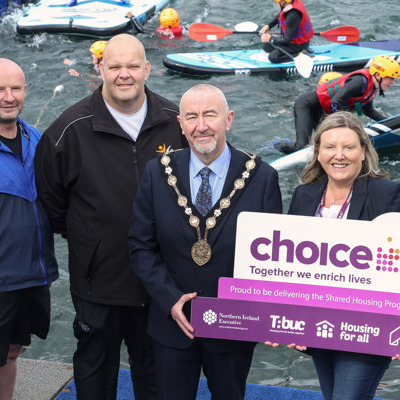 Young people make a splash as Choice launch Shared Housing Week