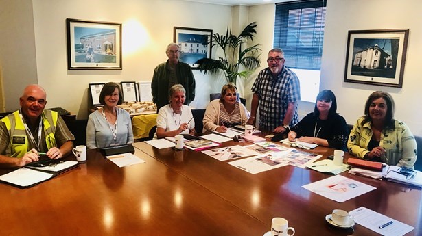 Tenants' Forum Editorial Team hard at work!