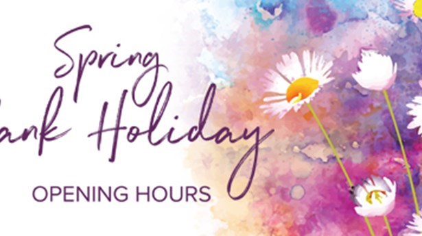 Spring Bank Holiday Opening Hours