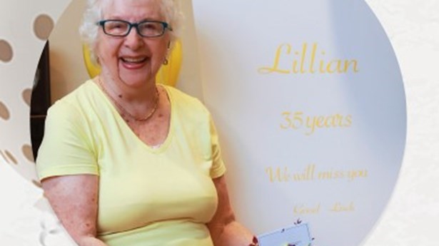 Lillian is on the move