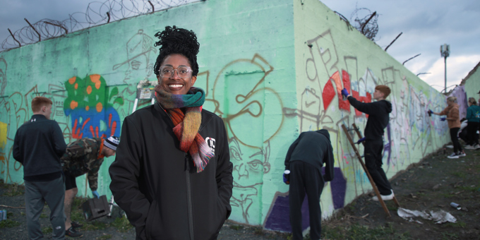 Community creative outlet improves young people’s mental health