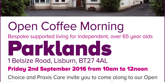 Coffee Morning at Parklands
