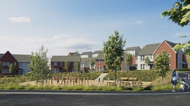 New plans lodged for over 250 homes in the Waterside