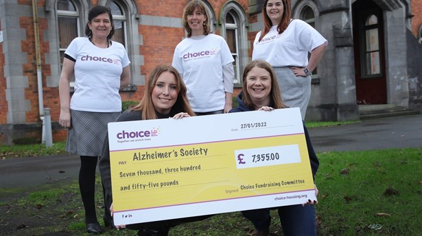 Choice Staff raise £14710 for local charities