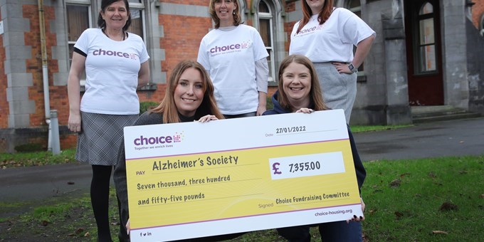 Choice Staff raise £14710 for local charities