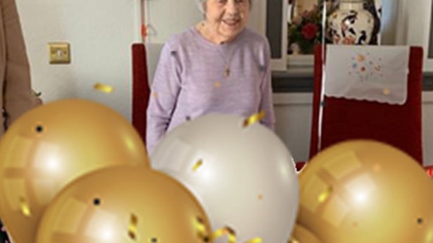 Celebrating a centenarian at St. Elizabeth’s