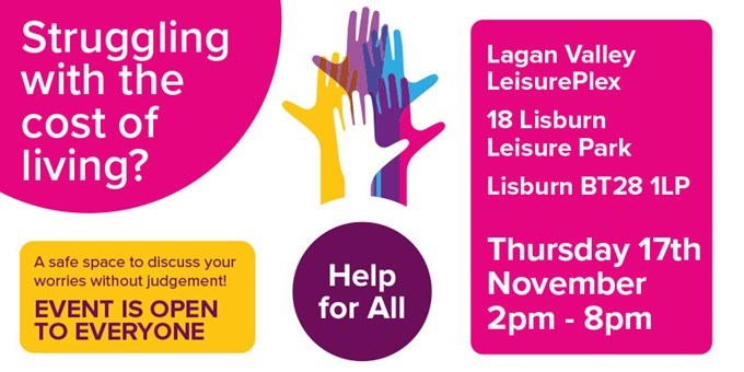 Help for all event- Thursday 17th November - Lisburn