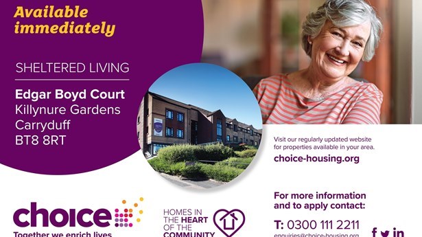 Sheltered Living Immediately Available