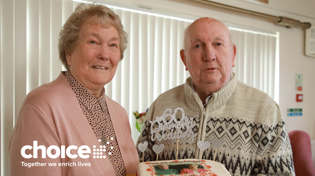 Nessie and Bertie celebrate 60 years of marriage