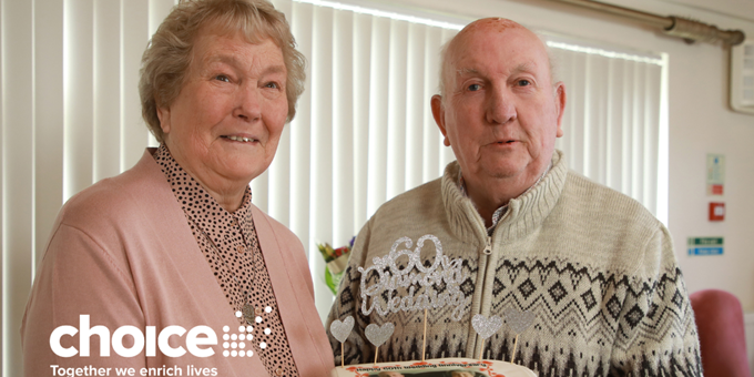 Nessie and Bertie celebrate 60 years of marriage