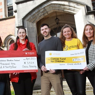 Choice complete partnership Cancer Fund for Children and Air Ambulance