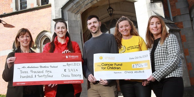 Choice complete partnership Cancer Fund for Children and Air Ambulance