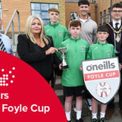 Foyle Cup Launch 2025 at St. Joseph’s Boys School