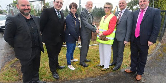 Construction work starts on 16-home development in Glenavy