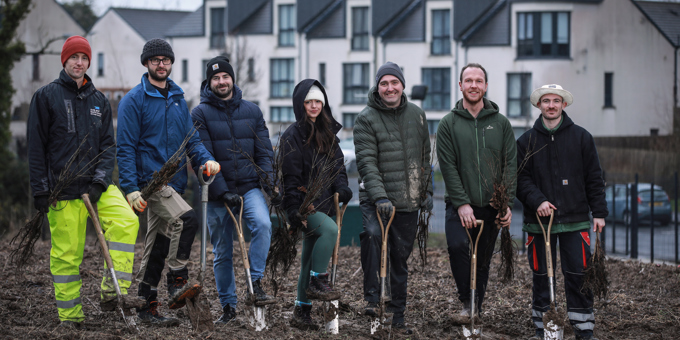 Choice Housing supports biodiversity boost in County Down