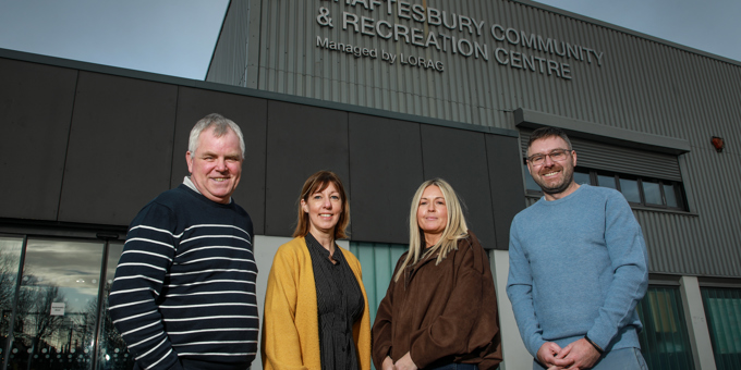 Choice housing makes £5,000 donation to south Belfast charity