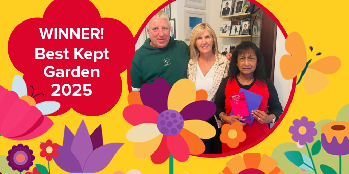 Celebrating Our Best Kept Garden Award Winner 2025